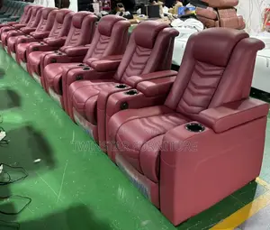 New Modern Pure Leather Electric Recliner Sofa Chair