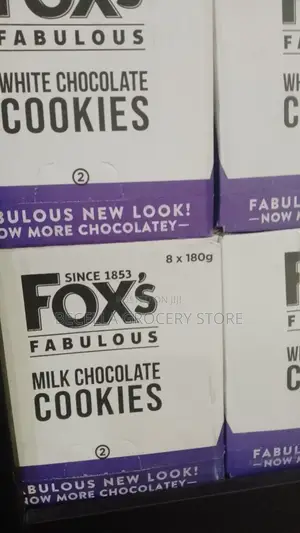 Fox's Cookies 8×180g
