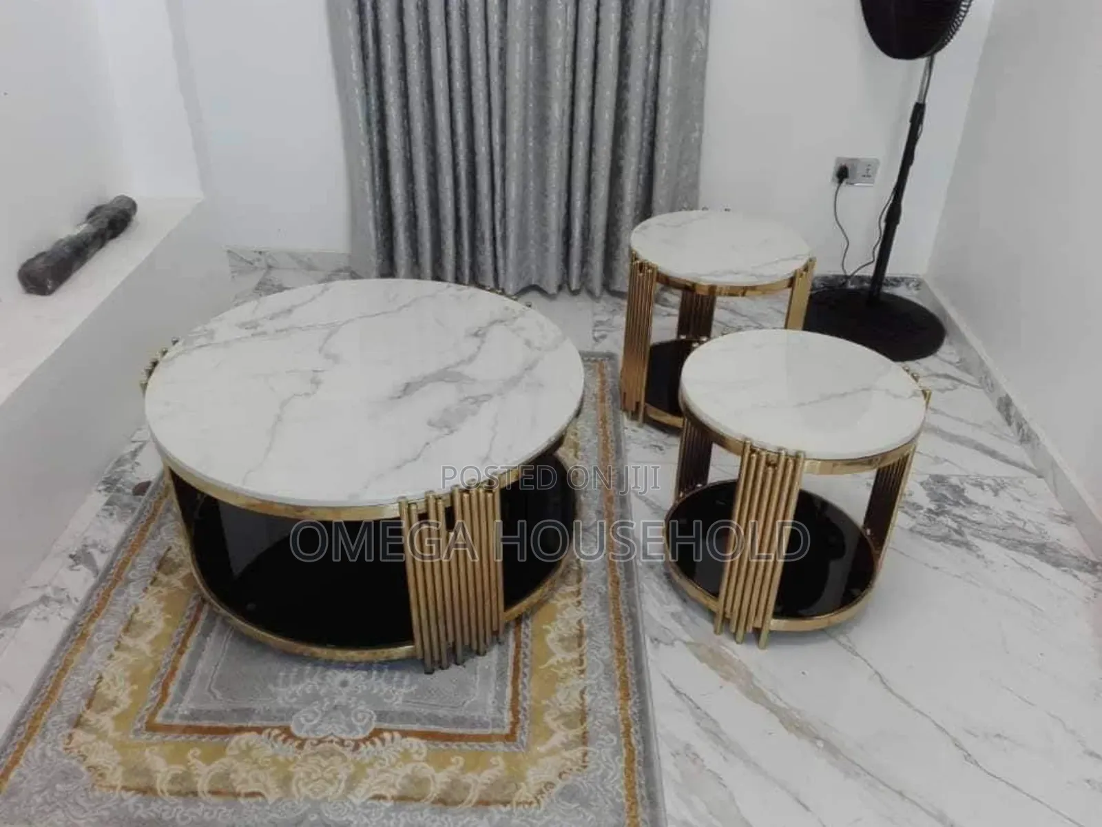 Executive 3 Set Marble Center Table