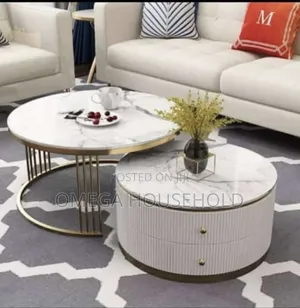 Twin Marble Centre Table Set.