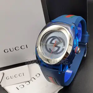 Original Gucci Color Selection Rubber Strap Watch in Store