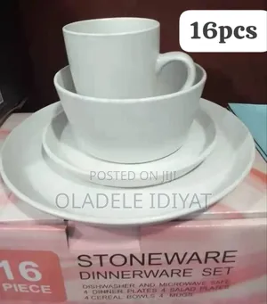 16pcs Dinner Set Square and Circle