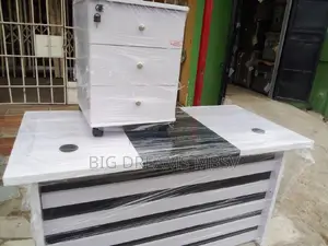 Whit 1.4meter Executive Table With Side Drawer