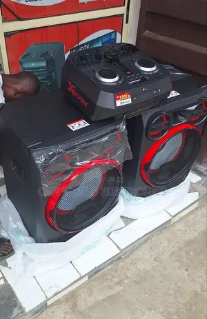 New Lg Xboom (5000w) Bluetooth Heavy Duty Powerful Sound