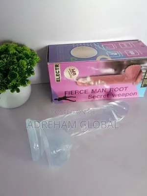 7 Inches Transparent Jelly Dildo -