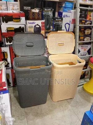 Laundry Basket With Lid - Cover - 50L