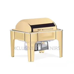 Stainless Steel Hydraulic Chef Chafing Dish Buffet Set