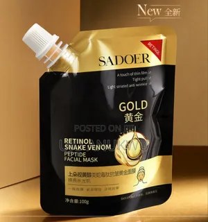 Retinol Snake Venom Peptide Facial Mask