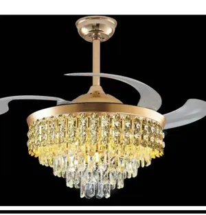 Crystal Fan Chandeliers