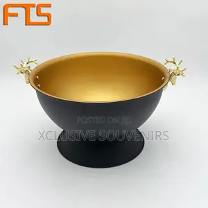 Customized Bar Club Stainless Steel Round Champagne Bucket