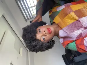 Atanium Human Hair Afro Wig