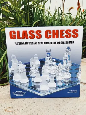 Glass Chess Board