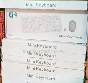 Mini Wireless Keyboard and Mouse Combo