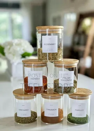 6 Pieces Spice Jar