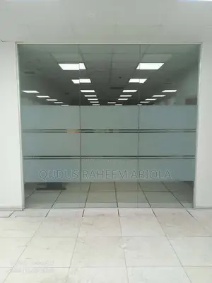Frameless Glass Office Partition.