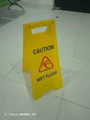Safety Yellow Warning Signs Commercial 26" Caution