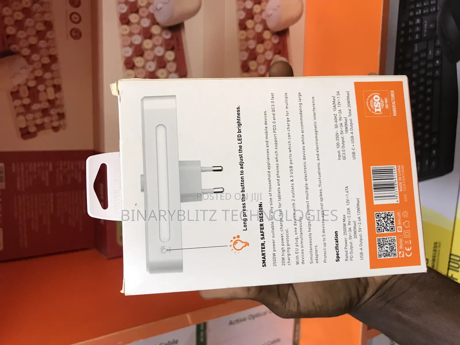 LDNIO Strong Power Socket With 3 Usb