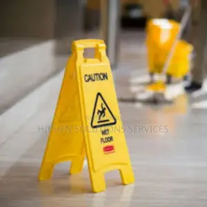 Industries Caution Wet Floor Sign