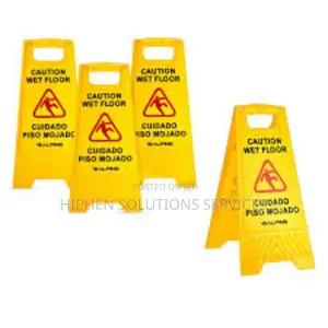 Safety Yellow Warning Signs Commercial Caution