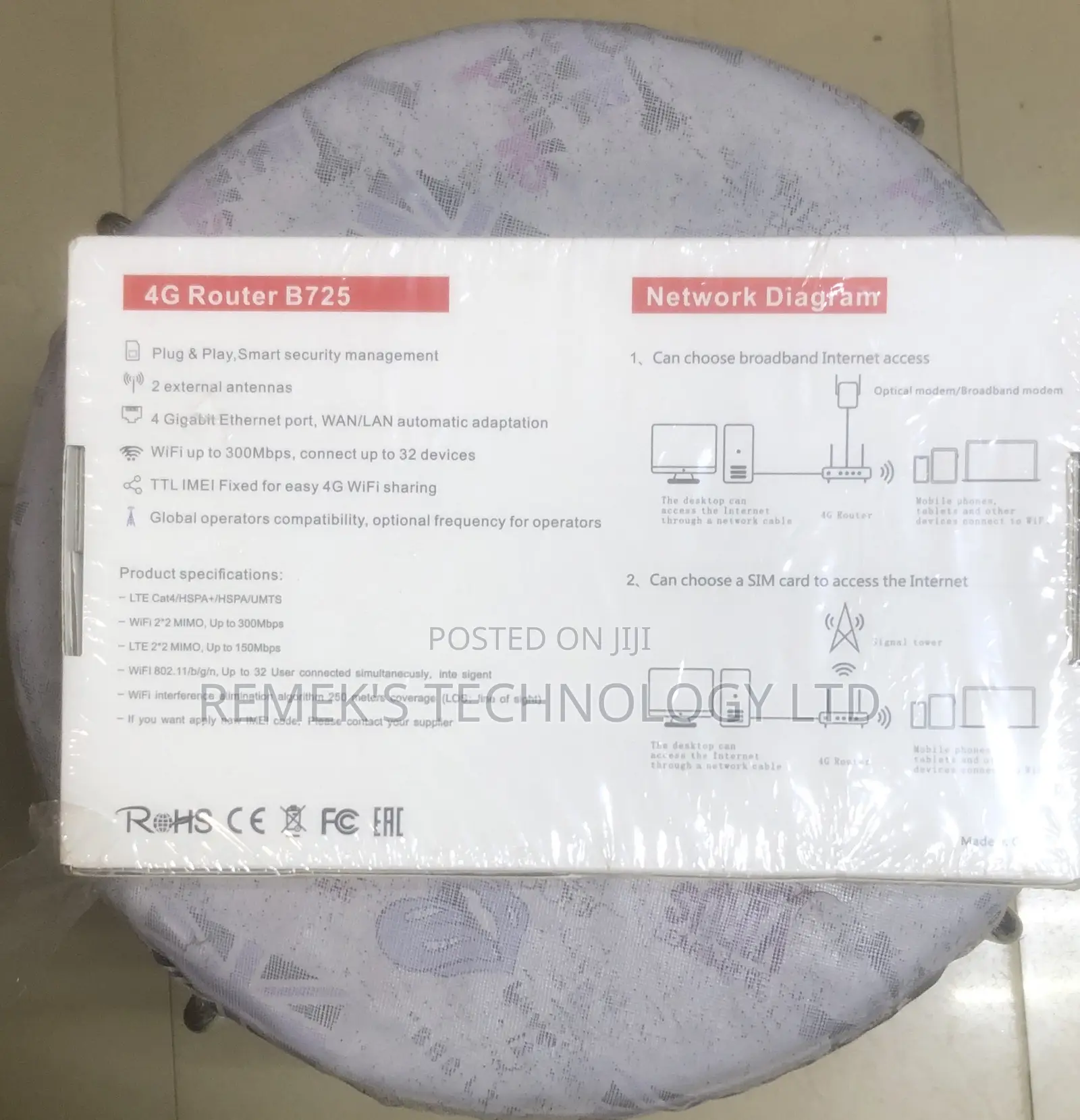 Zonch 4G Router B725