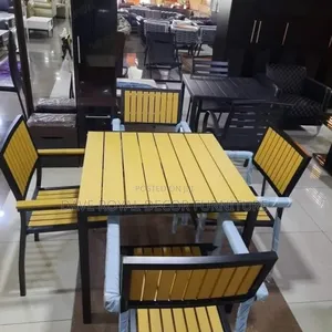 High Quality Modern Restaurant 4seater Chair With Table