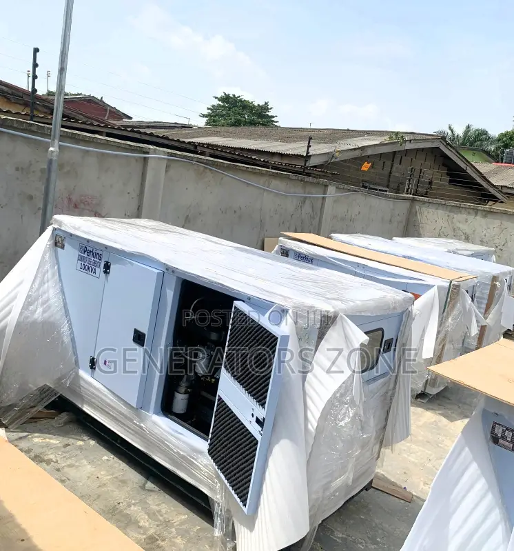 Engine Speed 100kva Perkins Soundproof Generator