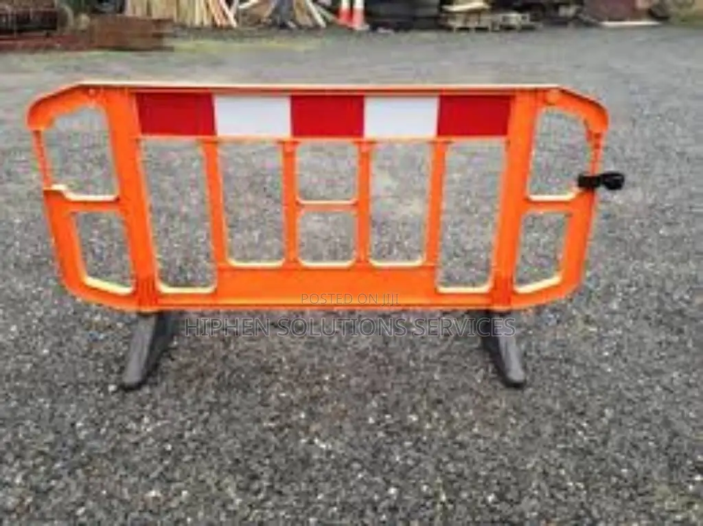 Portable Road Safety Barrier Stackable