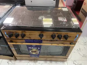 60x90 Maxi Gas 5bunner Gas Cooker