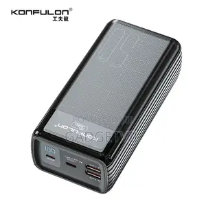 50000mah 22.5W KONFULON Fast Charge Power Bank Real Capacity