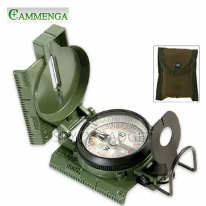 Phosphorescent Lensatic Compass