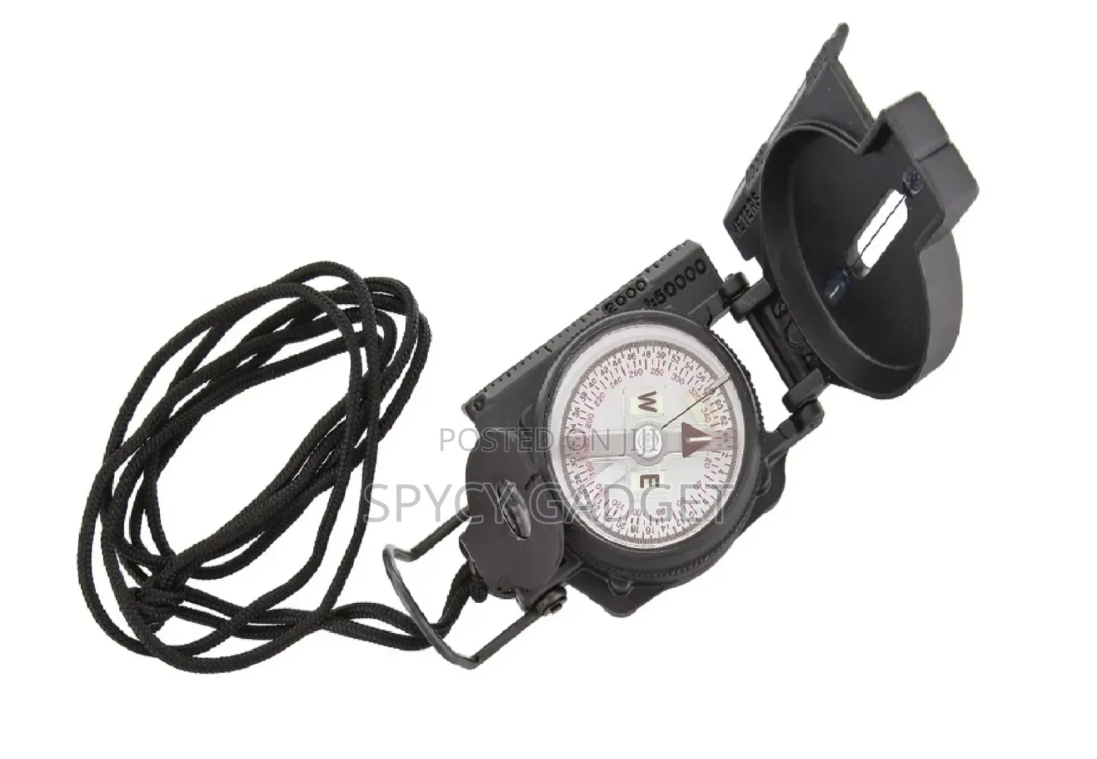 Phosphorescent Lensatic Compass