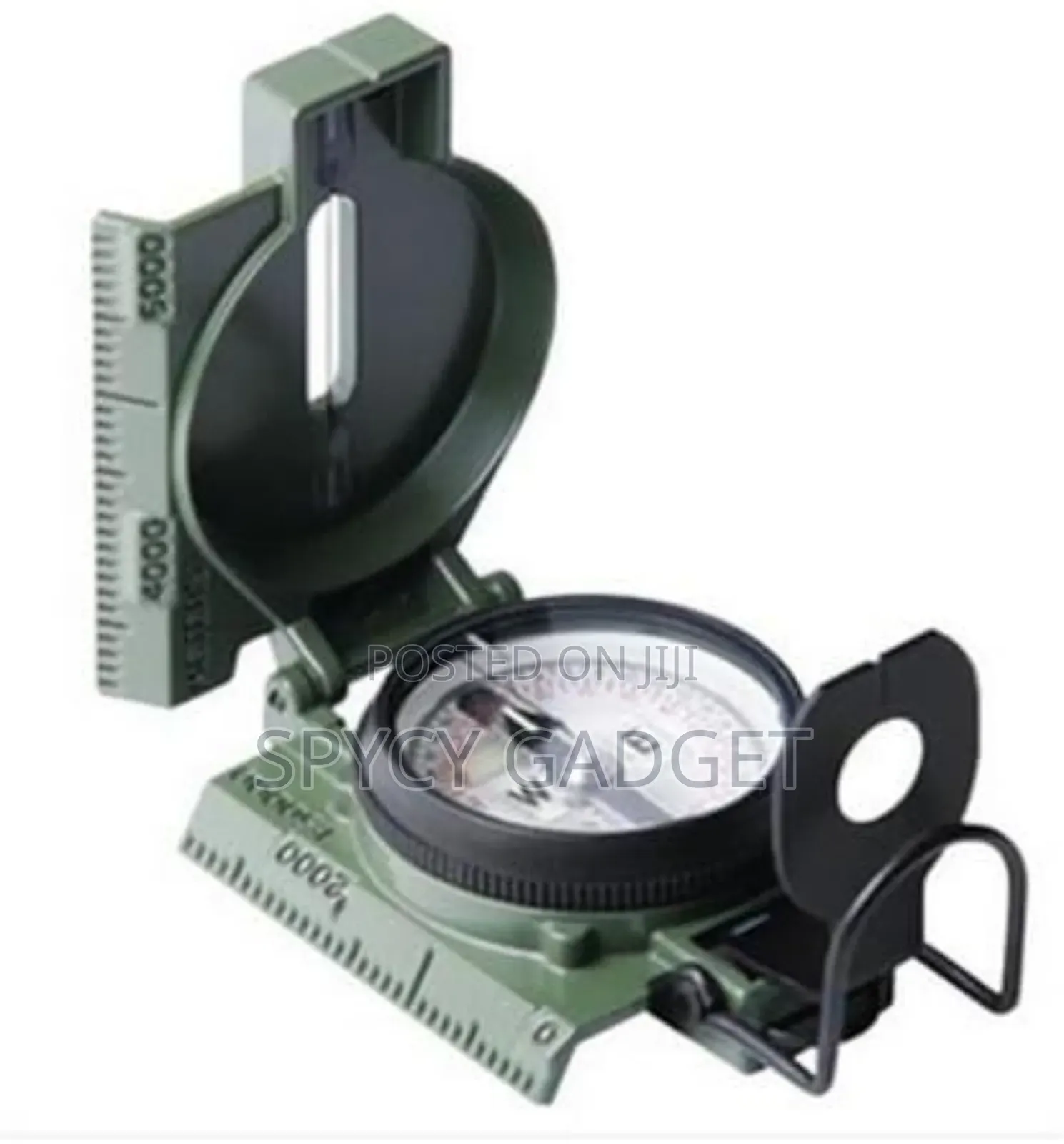 Phosphorescent Lensatic Compass