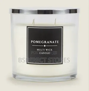Home Classic Pomegranate Double Wick Candle Burn Time 40hrs