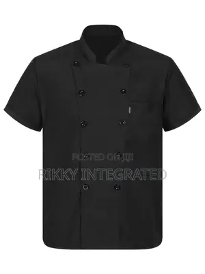 Unisex Short Sleeve Chef Uniform. Order Available on Request