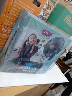 Black Wall Fan OX