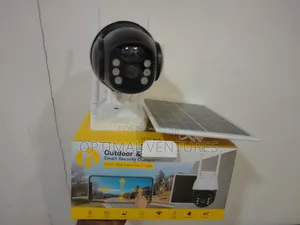 Solar CCTV Camera. (Single and Double Lens)