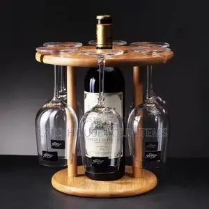 Wooden Wine Bottle Rack