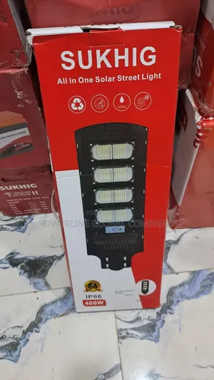 400w Solar Street Light for Estates/ Companies/ Factories