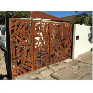 CNC Laser Cut Privacy Screens Fence Wall Divider