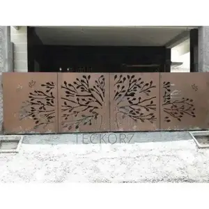 CNC Laser Cut Sliding Gate