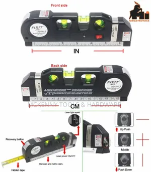 Fixit Laser Level Pro 3 4in1 Multi-Purpose Measuring Tool