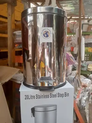 High Quality 20l Stainless Steel Pedal Dustbin