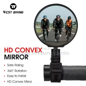Bike Rearview Mirror West Biking Universal 360* Adjustable