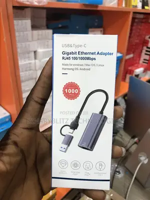 USB Typec Gigabit Ethernet Adapter