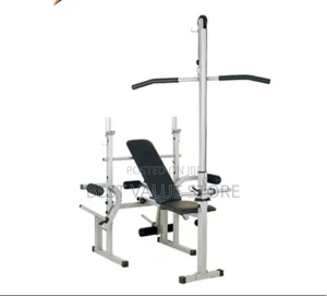 Weight Bench With Lat Pull Up and Down New