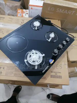 The New Polystar 3+1 Inbuilt Burner and Hot Plate Cooker
