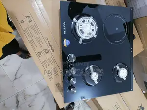 The Best Polystar 3 Burner Gas Cooker With 1 Hot Plate