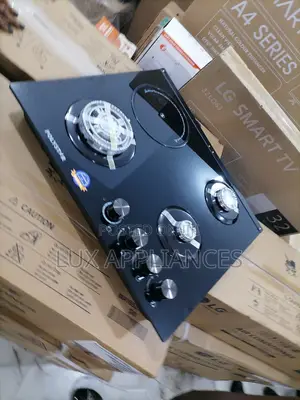 Quality Polystar 3+1 Burner and Hot Plate Cooker
