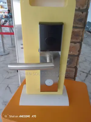 Zinc Alloy Card Door Lock, Satin, RFID Card
