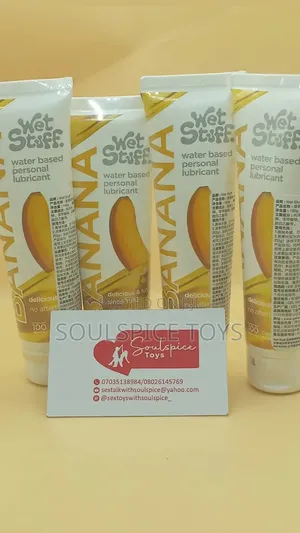 Wet Stuff Lubricant Banana Flavour